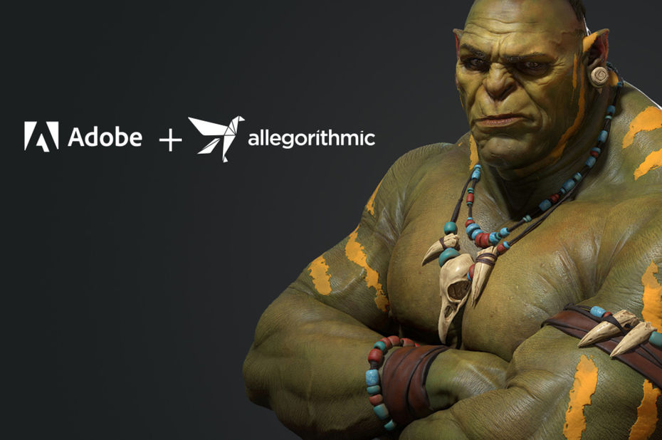 Adobe annonce l’acquisition d’Allegorithmic, leader de la création et de la retouche 3D dans le secteur des jeux vidéo et du divertissement